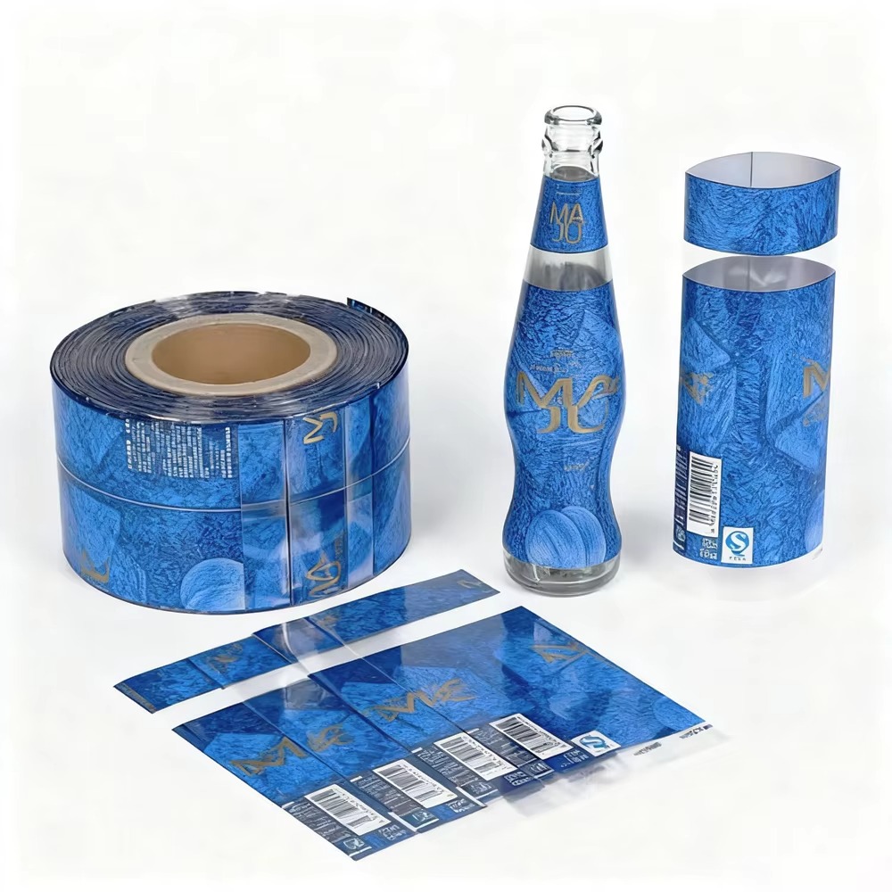 カスタムPVC/PET熱収縮スリーブラベル｜水、ジュース、ワ - Shrink Sleeve Pvc のレビューと価格