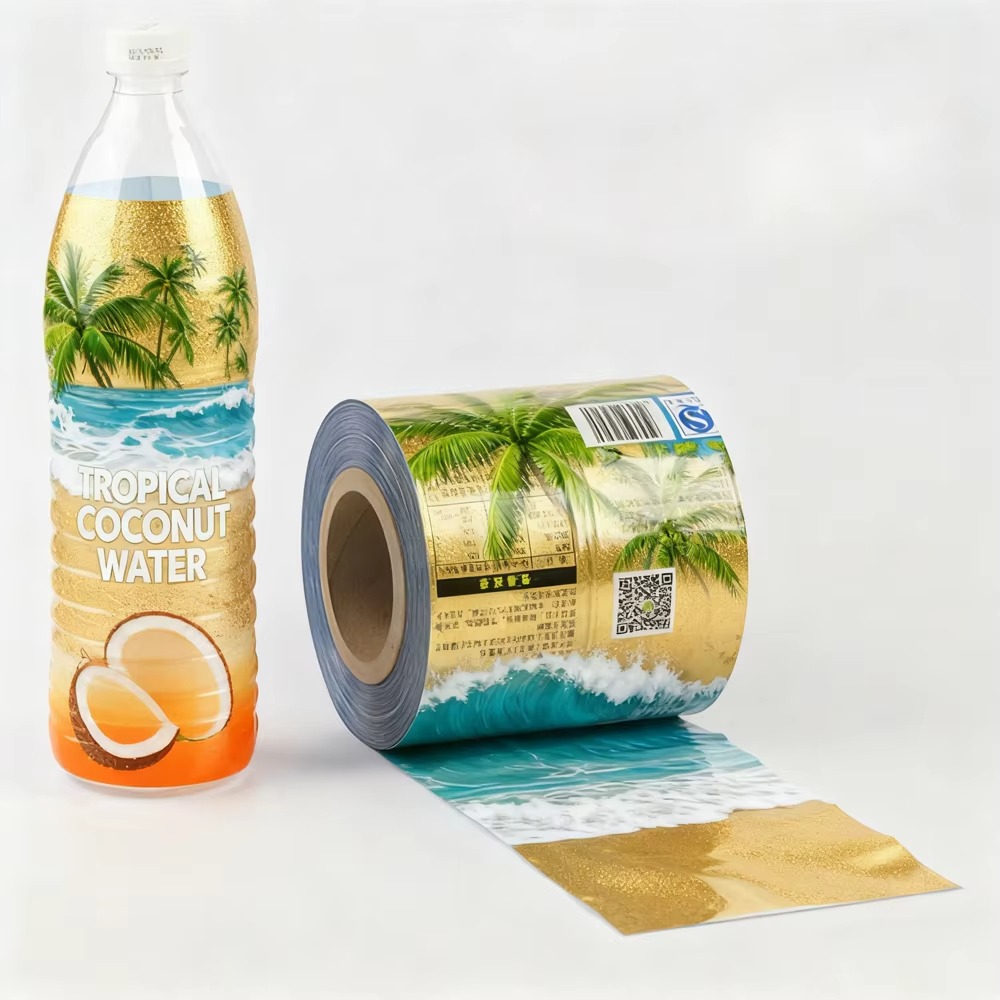 カスタムPVC/PET熱収縮スリーブラベル｜水、ジュース、ワ - Shrink Sleeve Pvc のレビューと価格