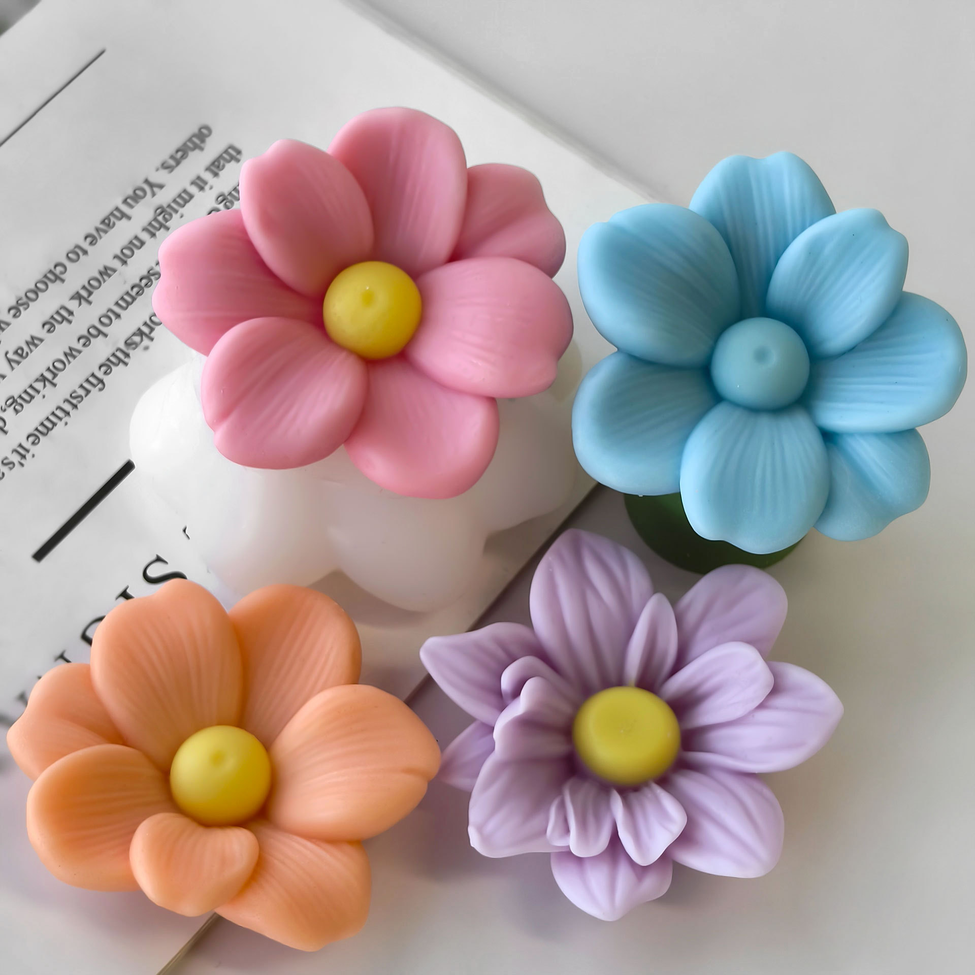 DIY 花アロマキャンドルシリコーン型手作りキャンディーチョ - Candle Supplies Tins のレビューと価格