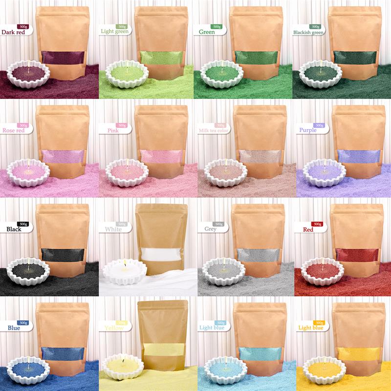 キャンドル作り、砂塗装材料、手作り、色、DIY用のカラフルな - Candle Supplies Bulk のレビューと価格
