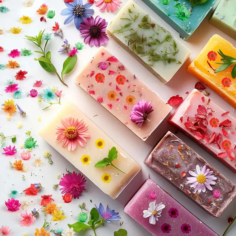 ワックス成形、キャンドル装飾用のカラフルな花、混合樹脂工芸品 - Candle Supplies Bulk のレビューと価格