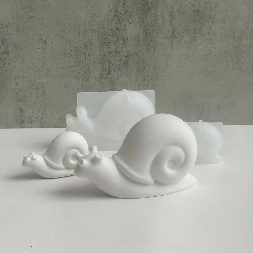 カタツムリ動物シリコーン型 DIY アロマキャンドル石鹸石膏 - Candle Supplies Tins のレビューと価格