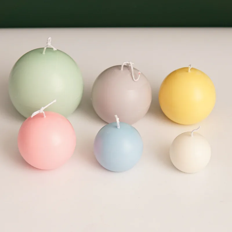 5-8 センチメートル球状キャンドルプラスチック金型家の装飾 - Candle Supplies Tins のレビューと価格