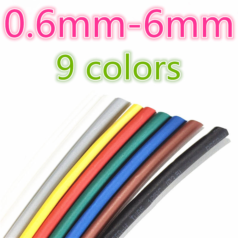 1/3/5 メートル 2:1 9 色 0.6 ミリメートル  - Shrink Sleeve Pvc のレビューと価格