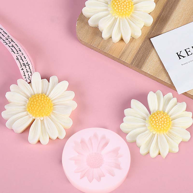 DIY キャンドルシリコーン型デイジーカモミールフラワーキャ - Candle Supplies Tins のレビューと価格
