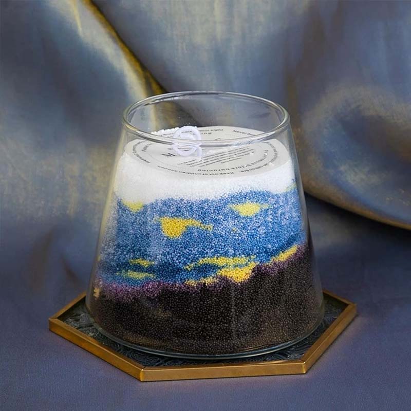黒色のキャンドルサンド（芯付き）、200g、10個の芯付きパ - Candle Supplies Tins のレビューと価格