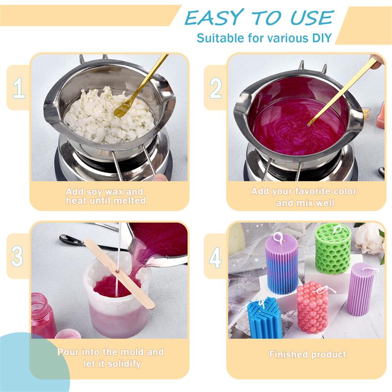 100/500 グラム/1 キロ純粋な大豆ワックスパラフィン - Candle Supplies Bulk のレビューと価格