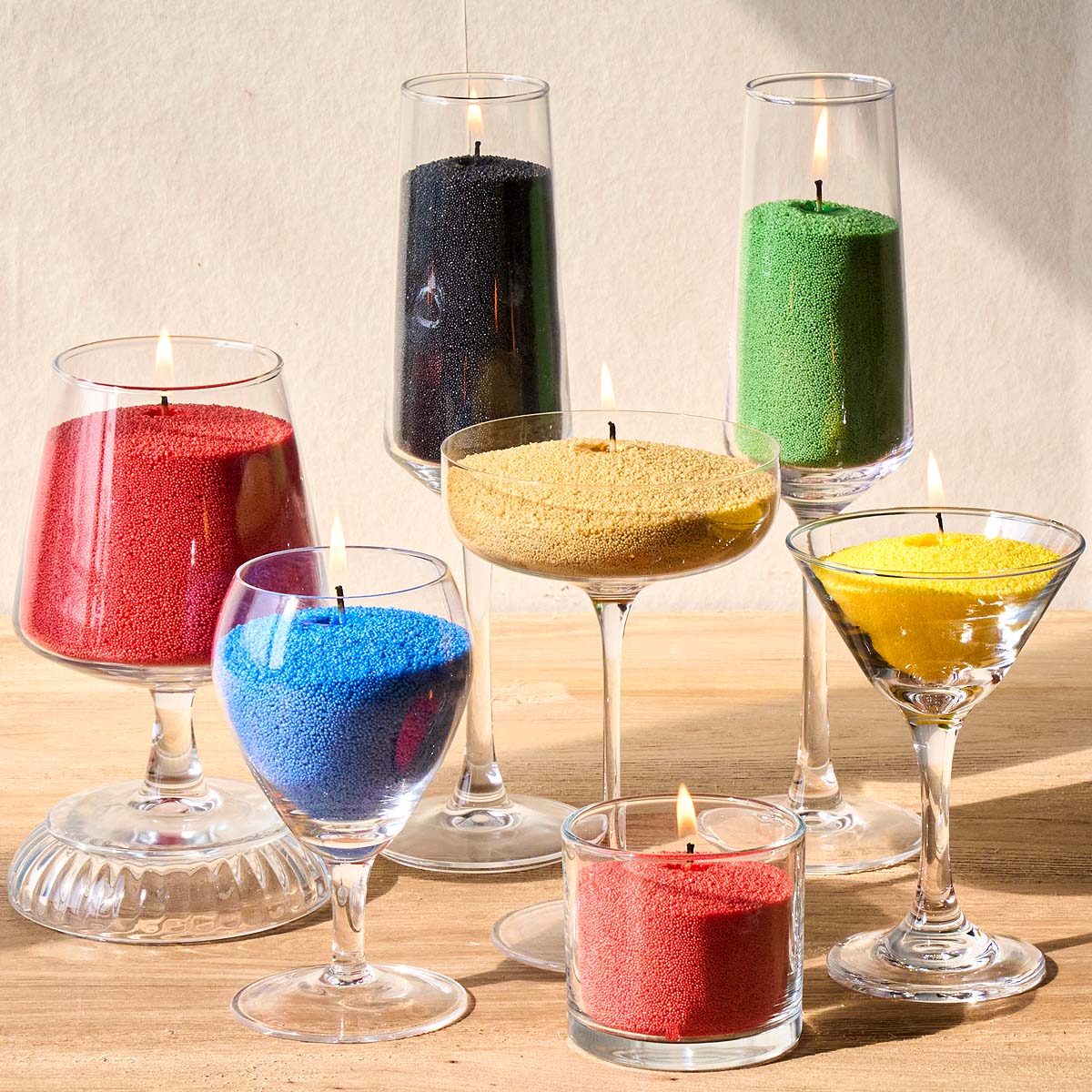 500g カラフルな粒状パールワックス DIY 香り付きキャ - Candle Supplies Bulk のレビューと価格